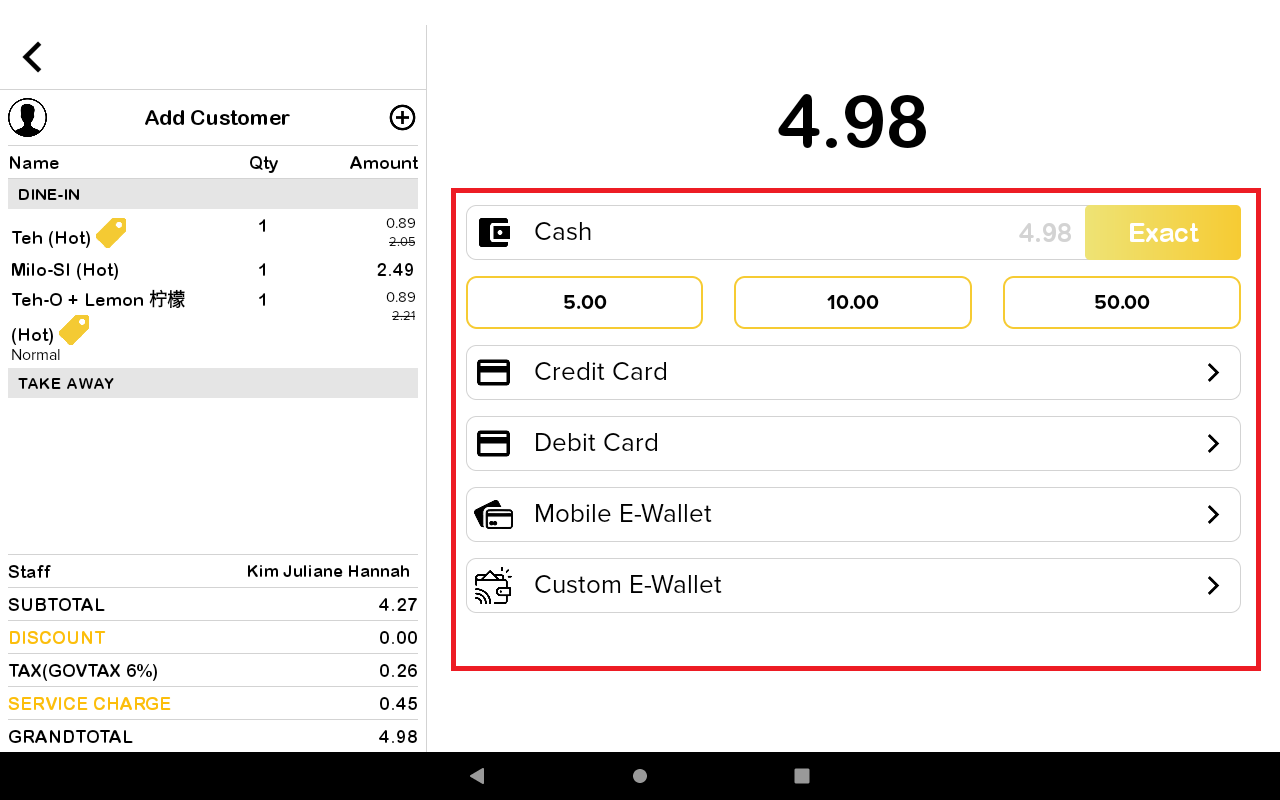 kitchen receipts, orders, bills : support centre... How do print kitchen orders, receipts and shift report function in ...