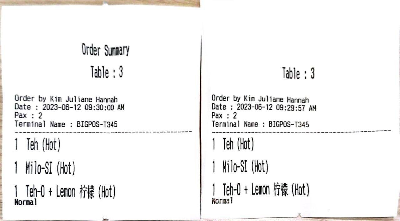 kitchen receipts, orders, bills : support centre... How do print kitchen orders, receipts and shift report function in ...
